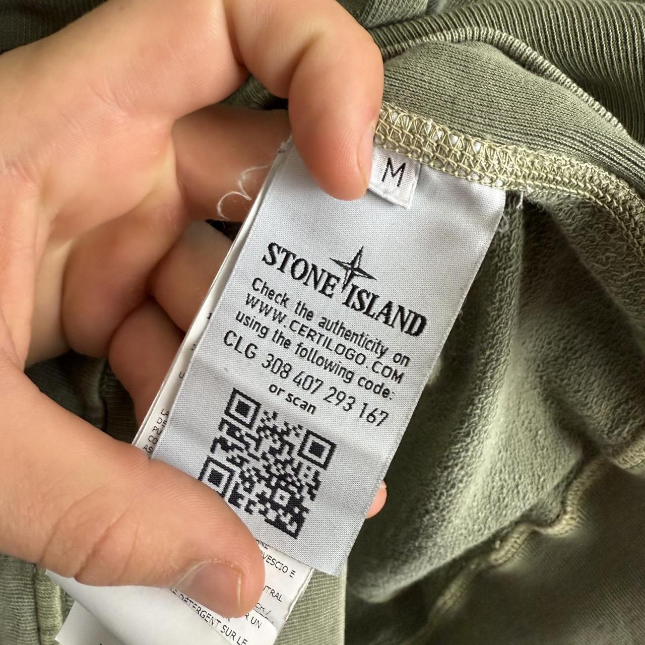 Stone Island Logo Hoodie (M)