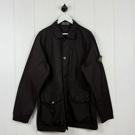 Stone Island Tela Smergiliata Parka Jacket (XXL)