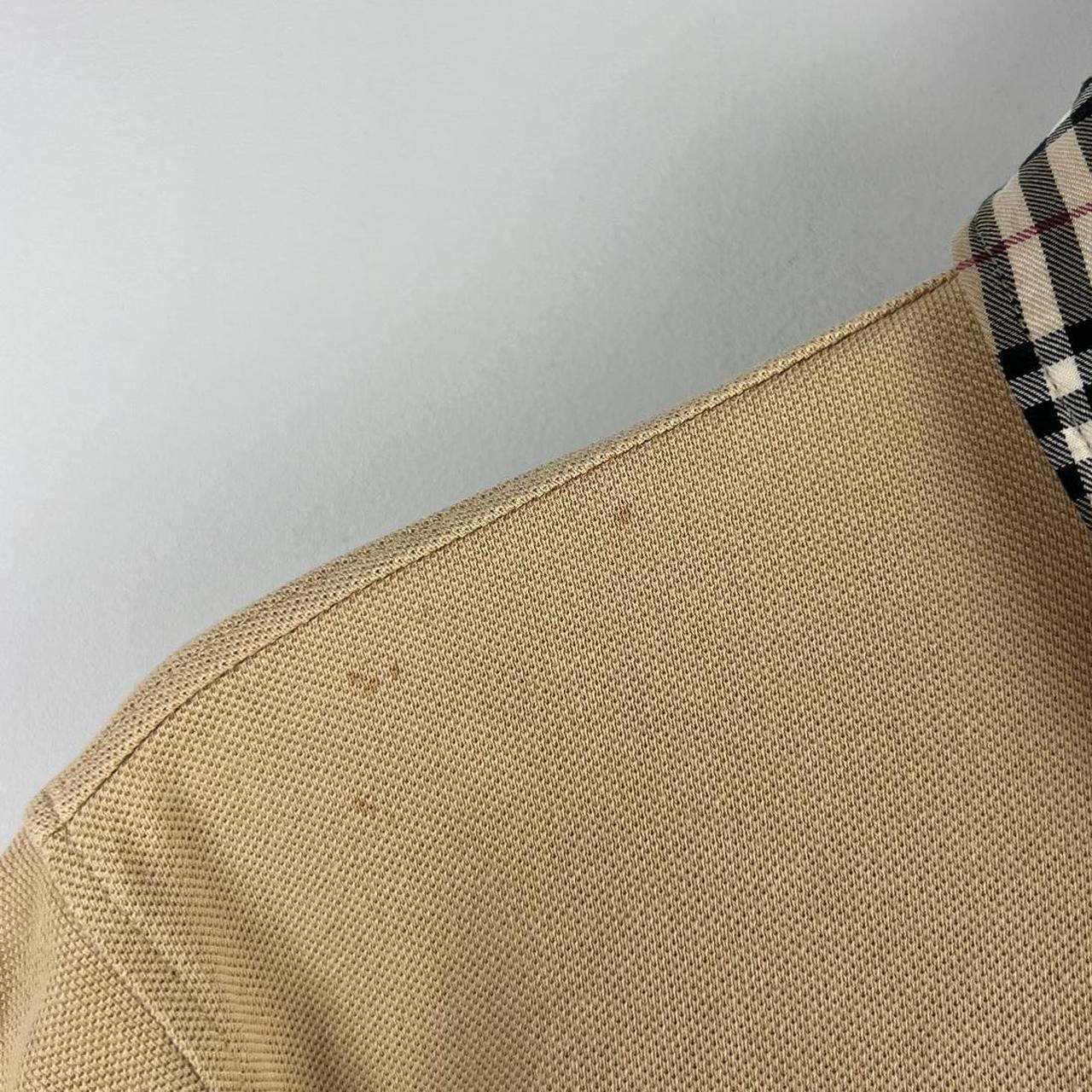 90’s Burberry Nova Check Polo Shirt (M)