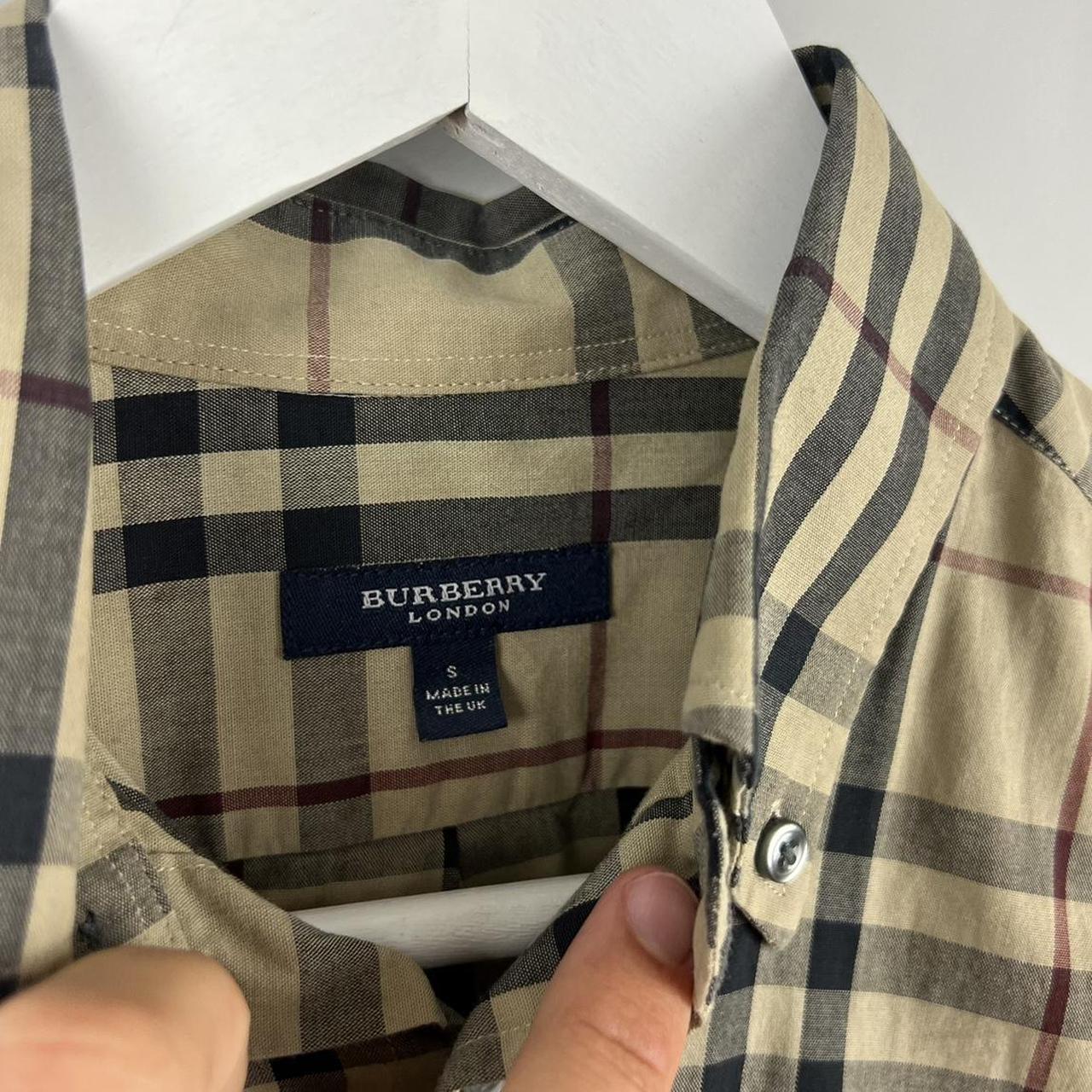 Vintage Burberry Nova Check SS Shirt (S)