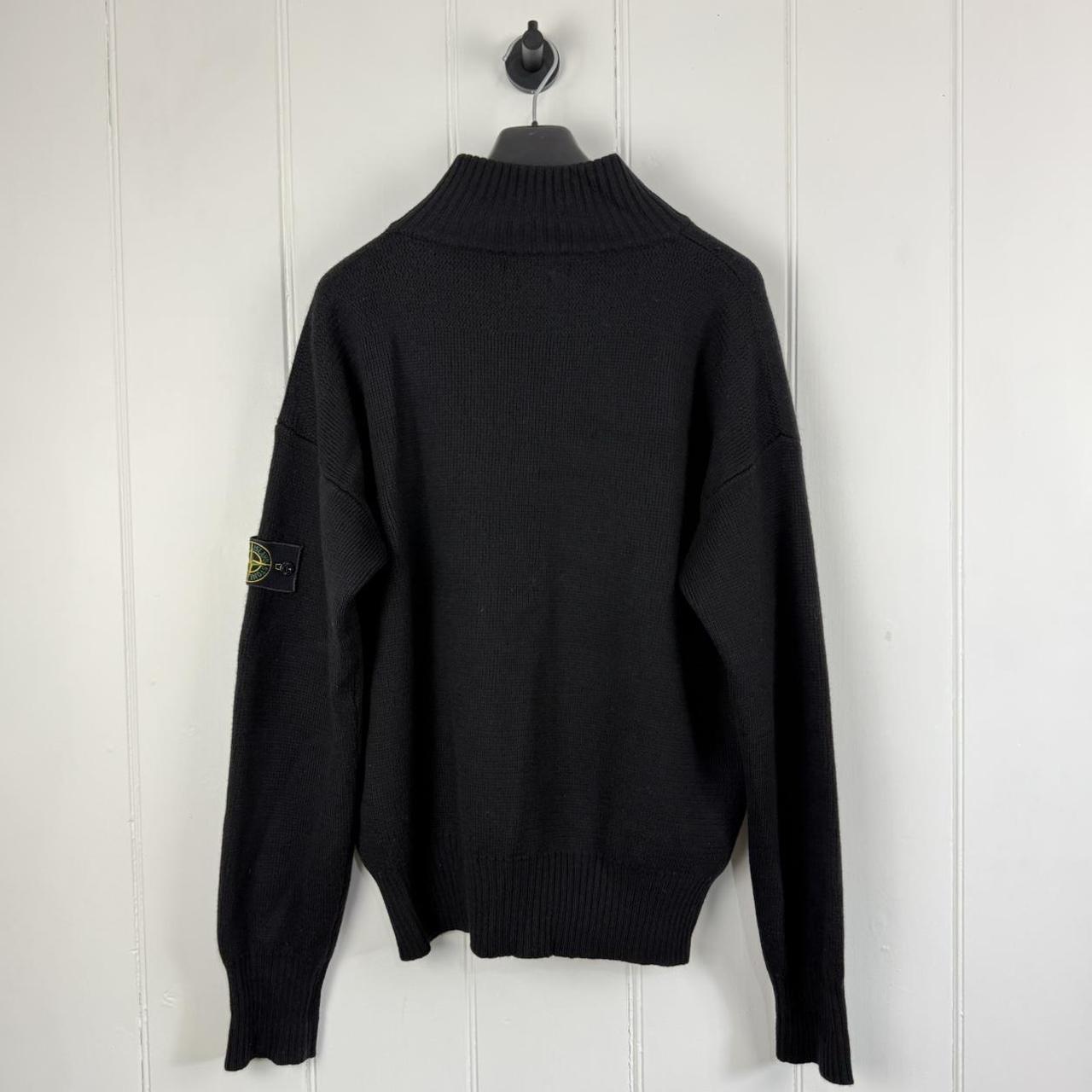 Mid 00s Stone Island Quarter Zip Knit (XL)