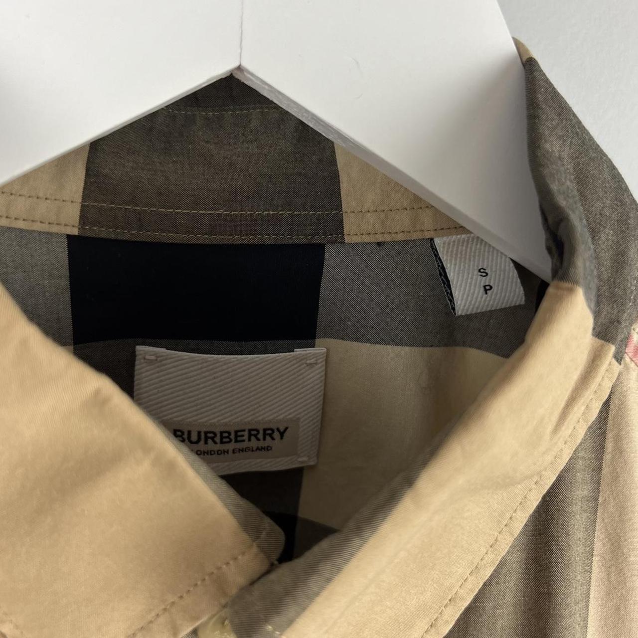 Burberry Nova Check Logo Shirt (S)