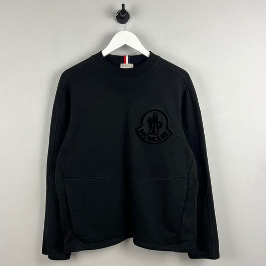 Moncler Logo Girocollo Sweatshirt (M)