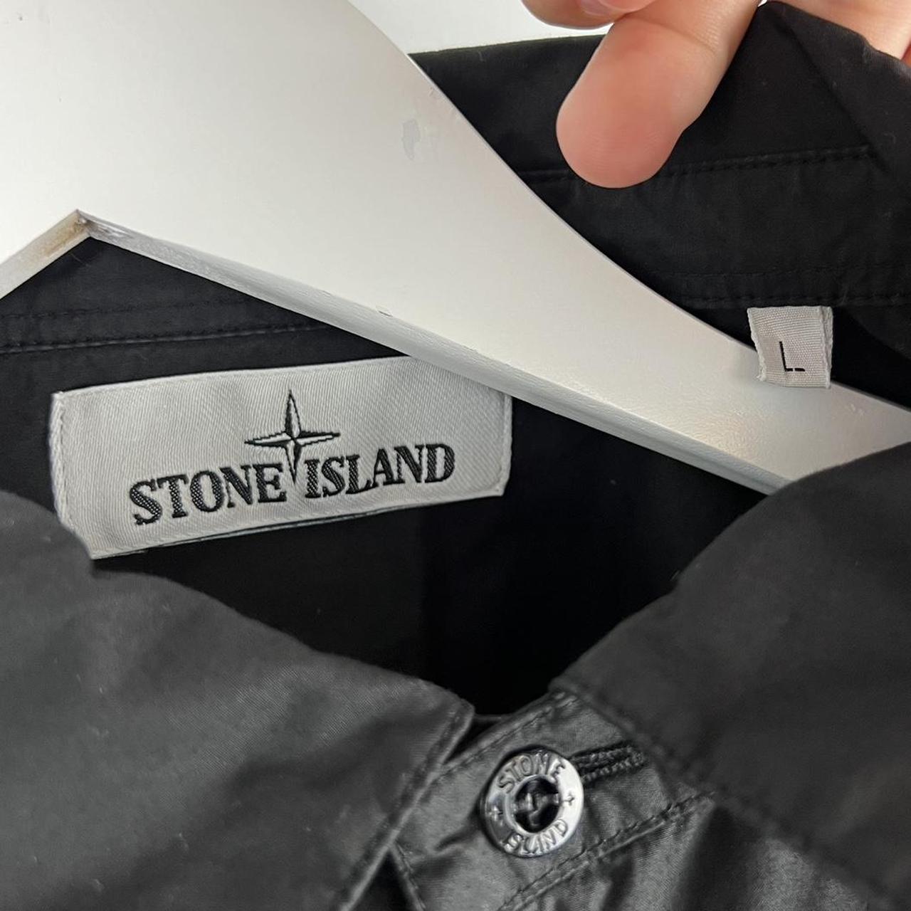 Stone Island Compass Logo Shirt LS (L)