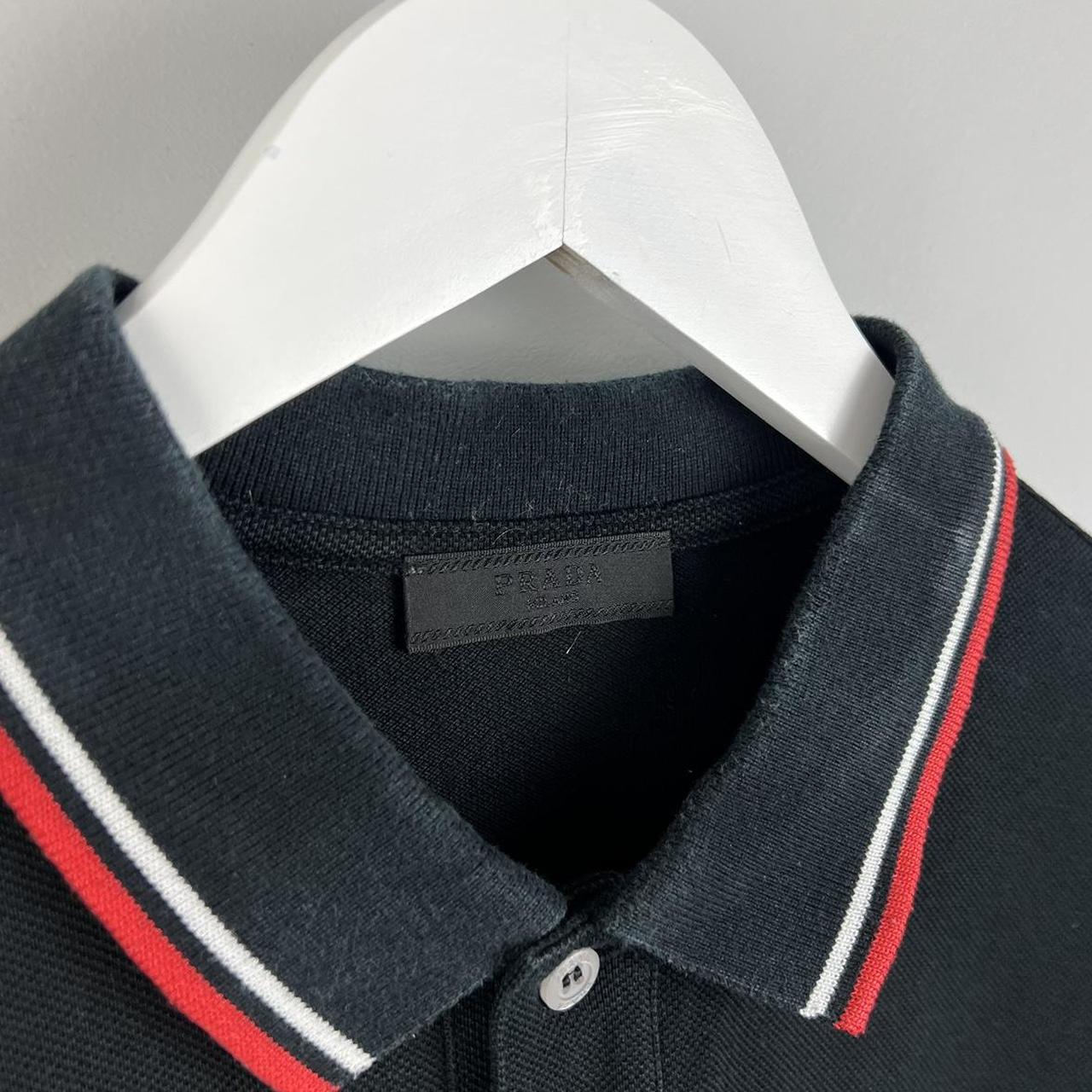 Prada Sport Logo Polo Shirt SS (L)