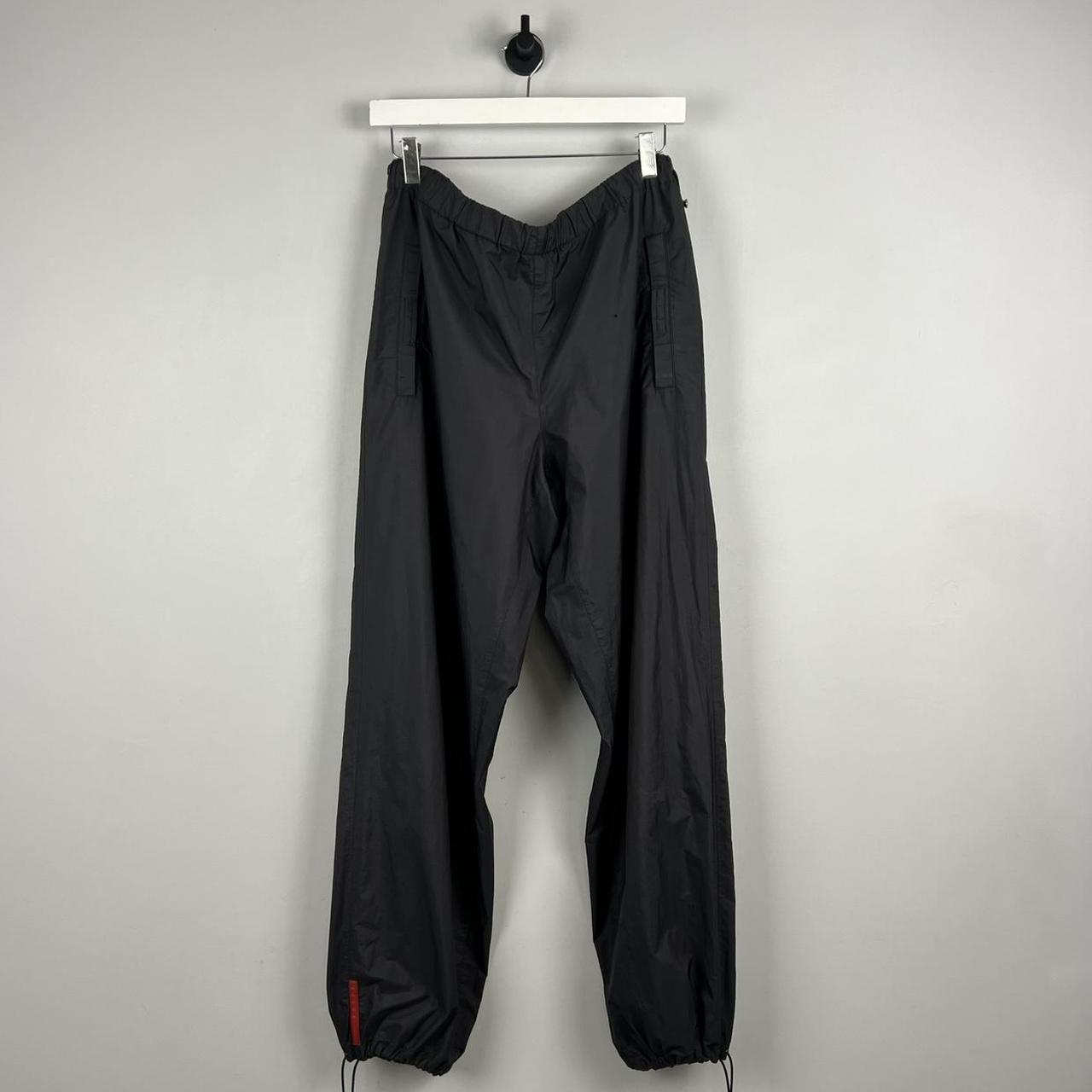 00s Prada Sport Logo Nylon Bottoms (M)