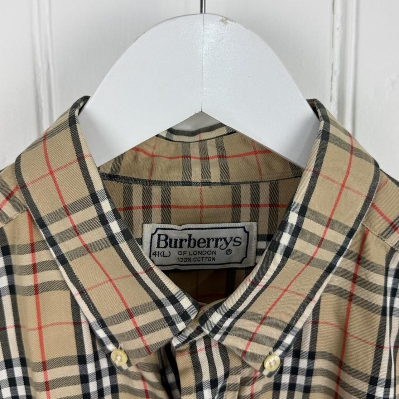 Vintage Burberry Nova Check Shirt (L)