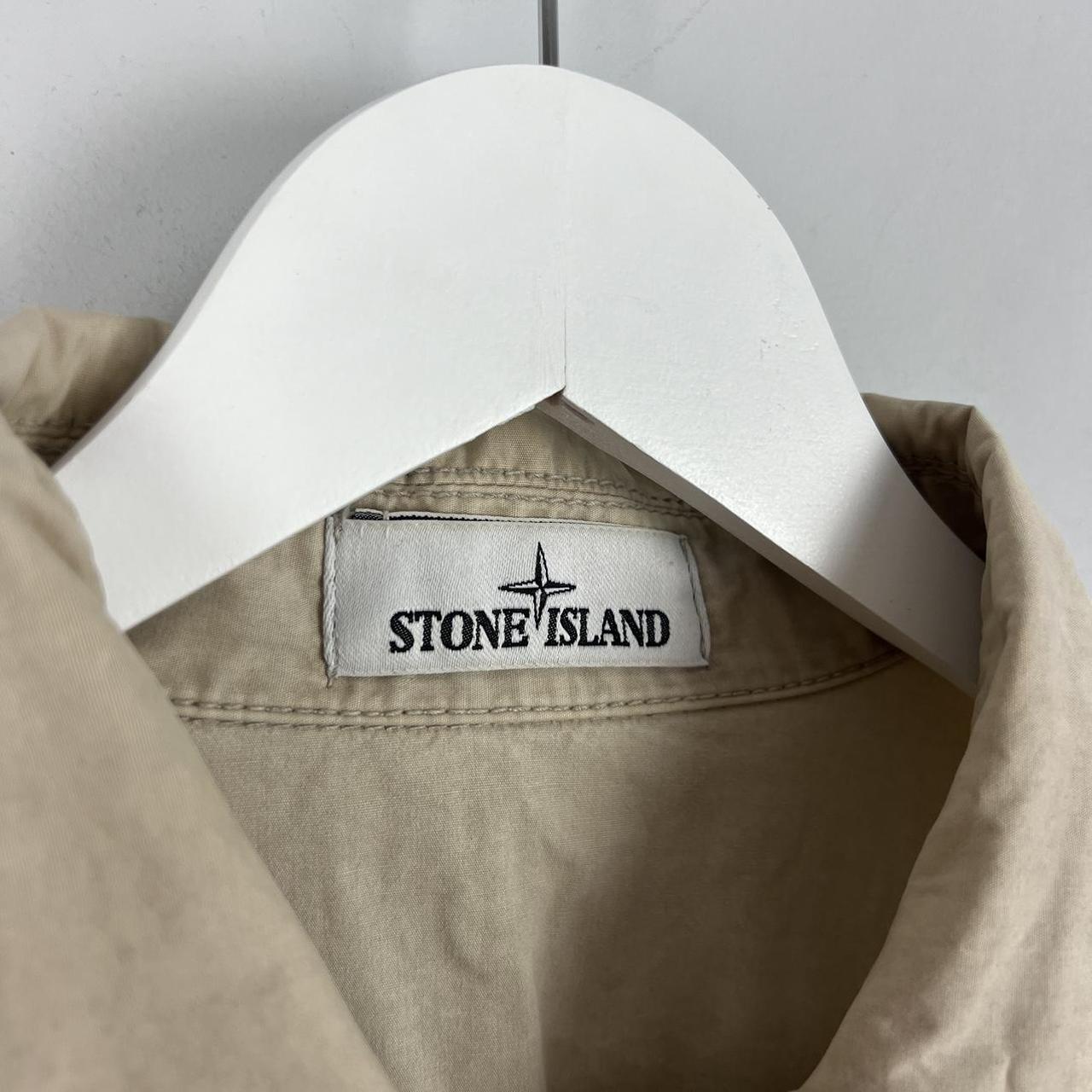 Stone Island Washed Canvas Multipocket Overshirt (M)