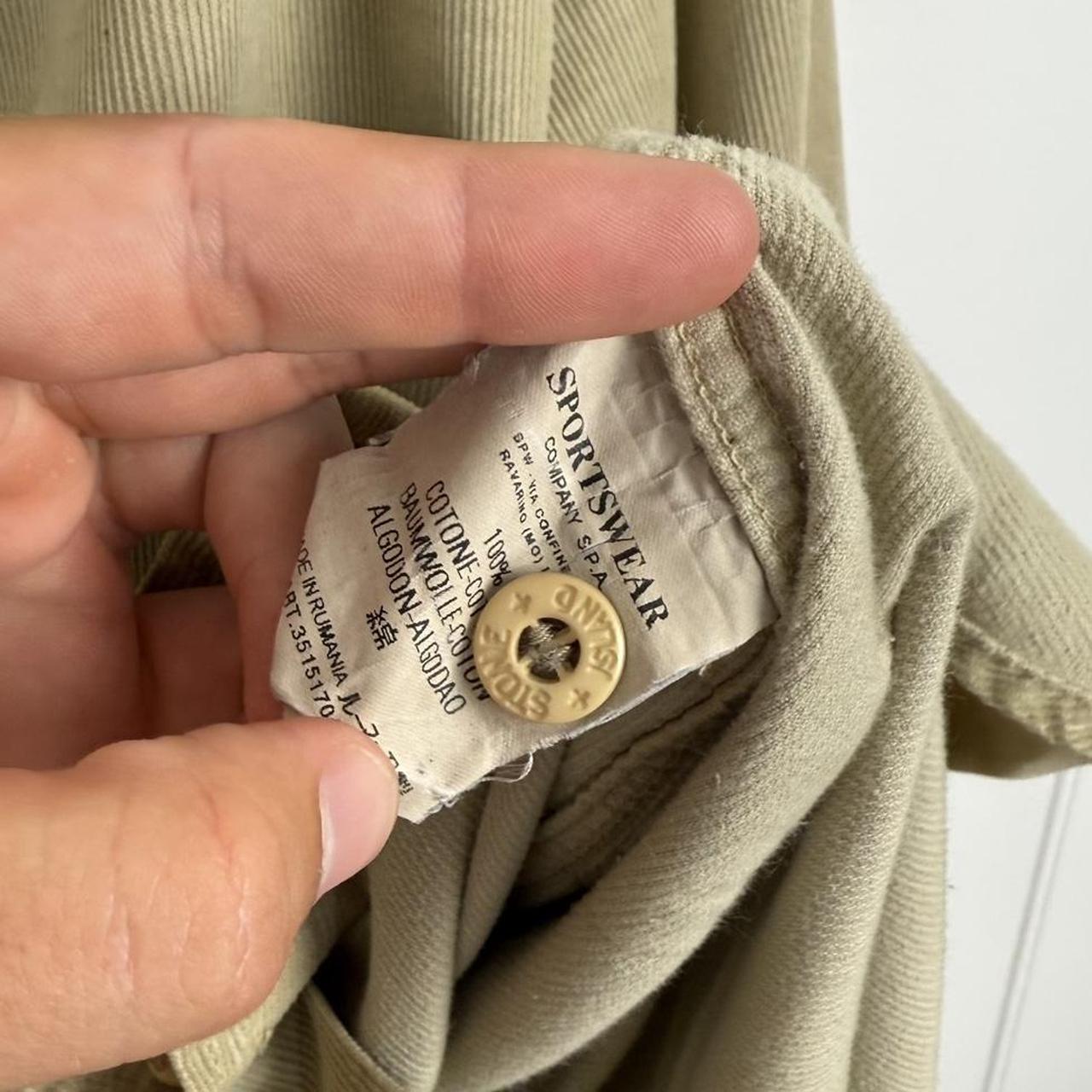 2000’s Stone Island Corduroy Shirt (XL)