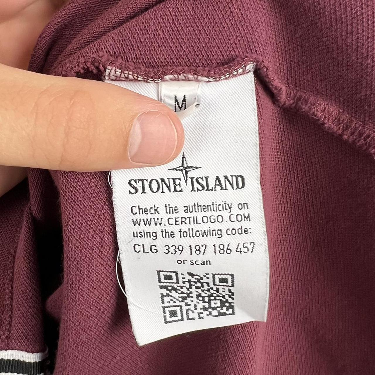 Stone Island LS Polo Shirt (M)