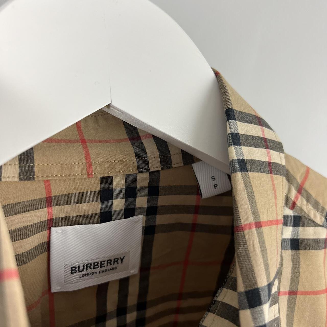 Burberry Nova Check Logo Shirt (S)