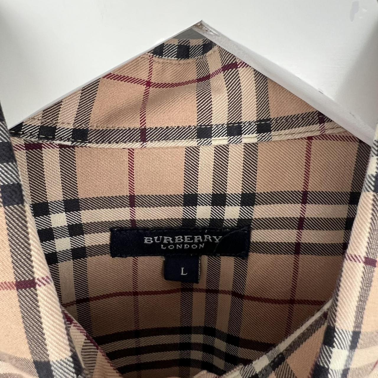 Vintage Burberry Nova Check Shirt SS (L)