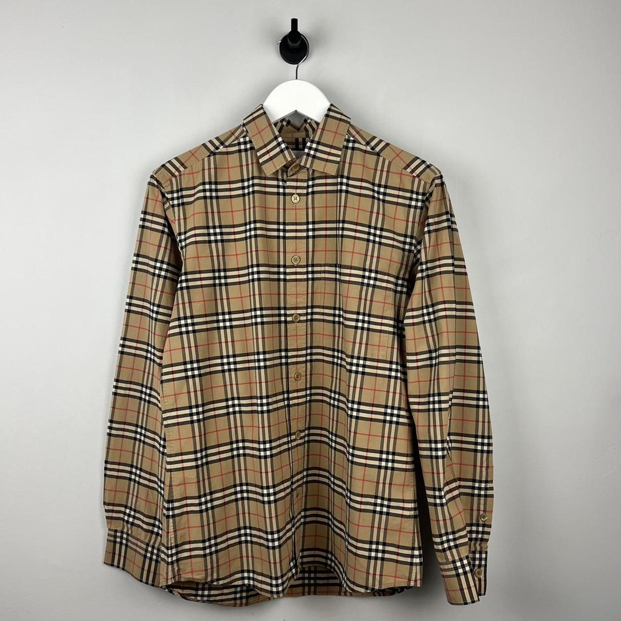 Burberry Nova Check Logo Shirt (S)