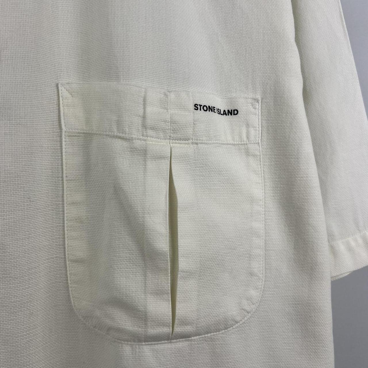 90’s Stone Island Logo Shirt (L)