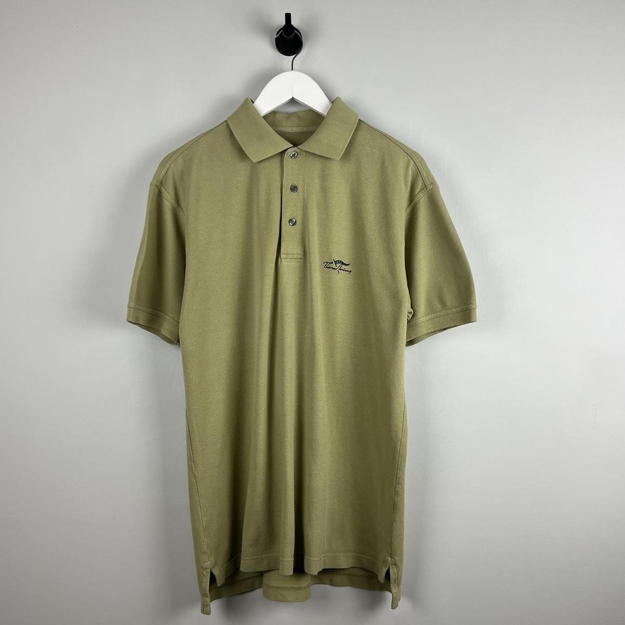 90’s Thomas Burberry Logo Polo Shirt (M)