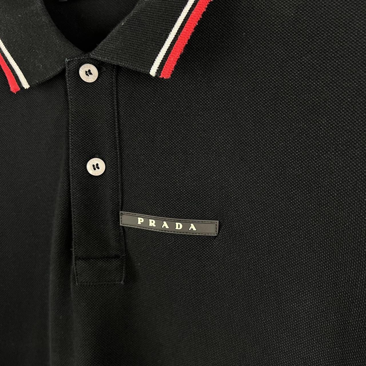 Prada Sport Logo Polo Shirt (M)