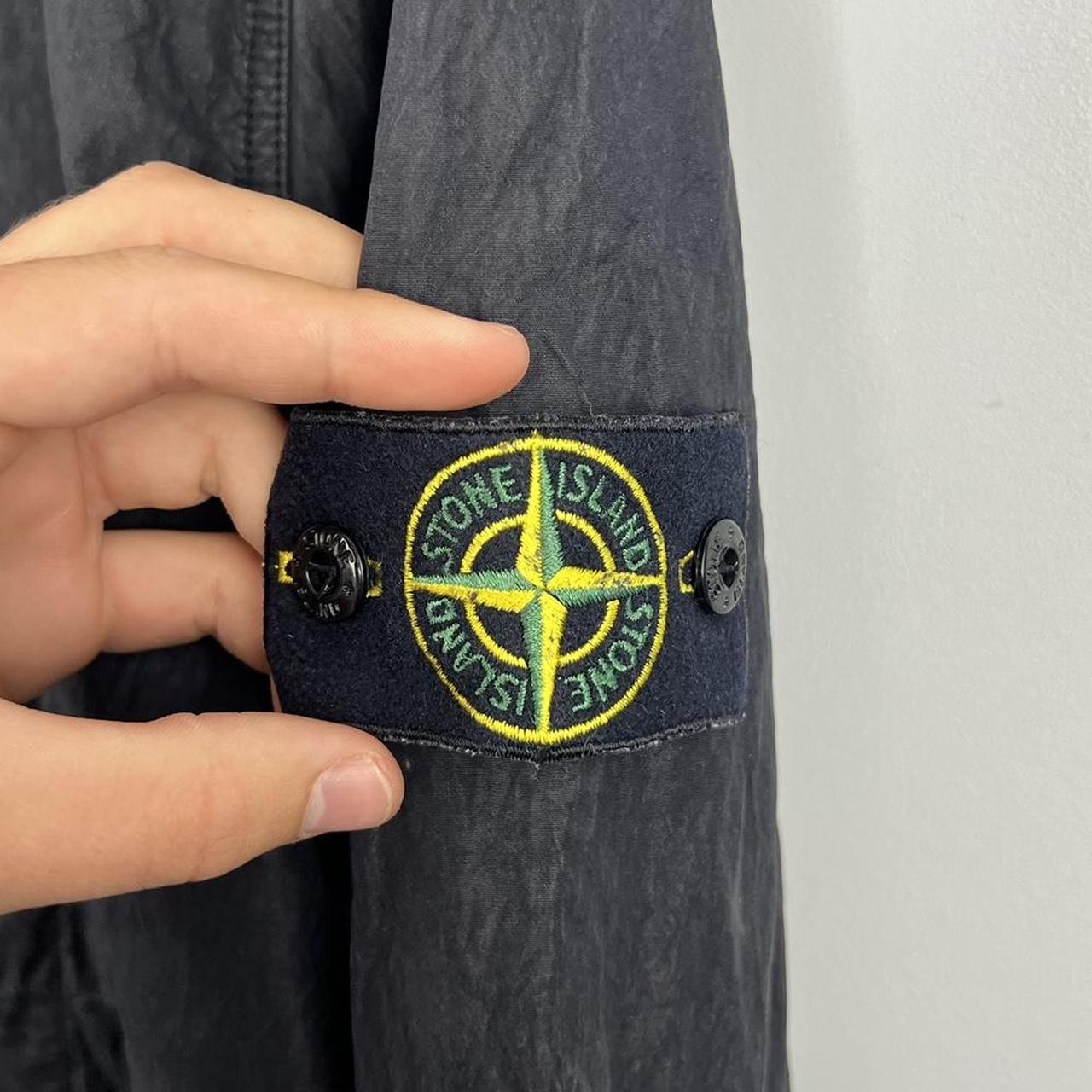 Stone Island Zipped Over Shirt (XL)