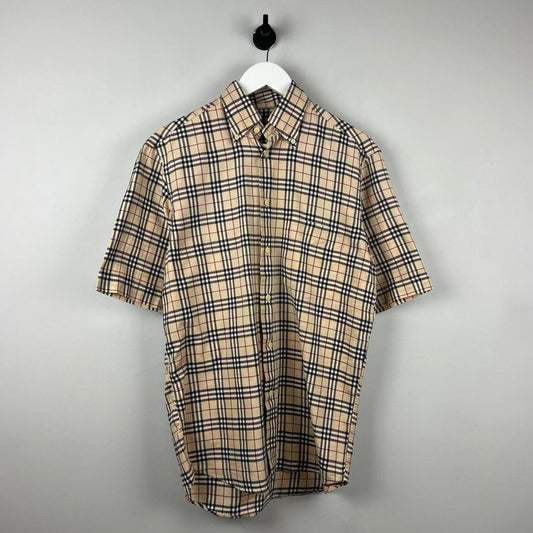 00’s Burberry Nova Check SS Shirt (M)