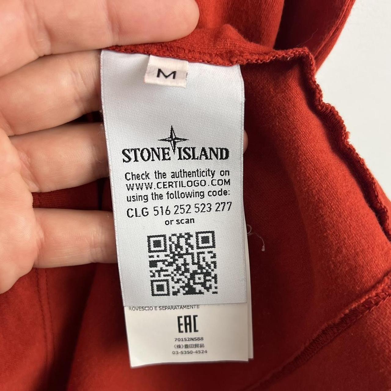 Stoned Island Reflective Logo T-shirt (M)