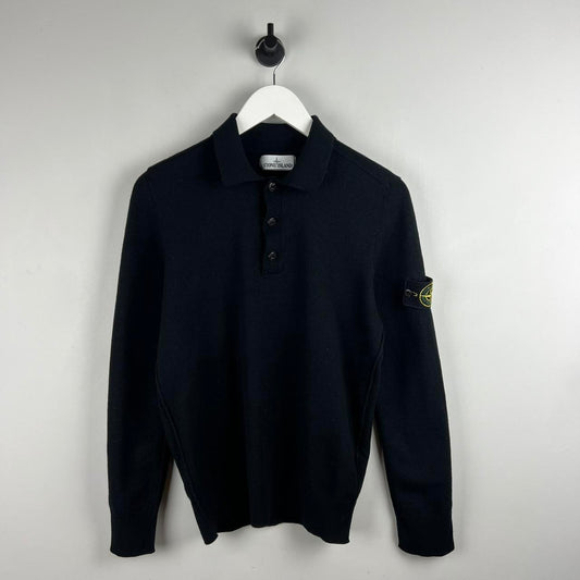 Stone Island Collared Knit Jumper (S)