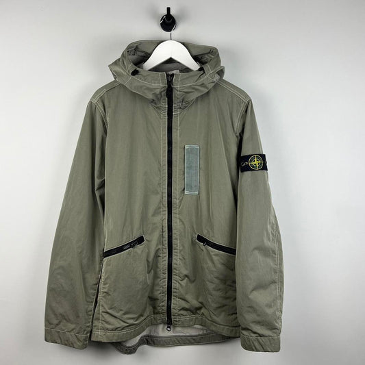 Stone Island Nylon Metal Flock Jacket (L)