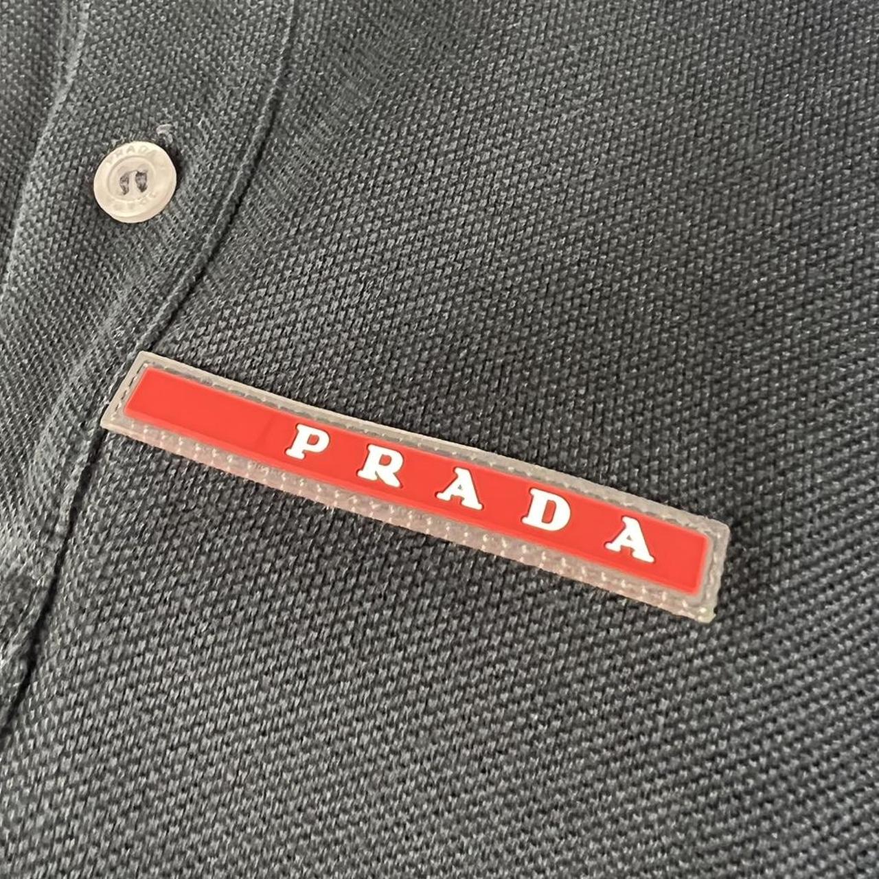 Prada Sport Logo Polo Shirt SS (L)