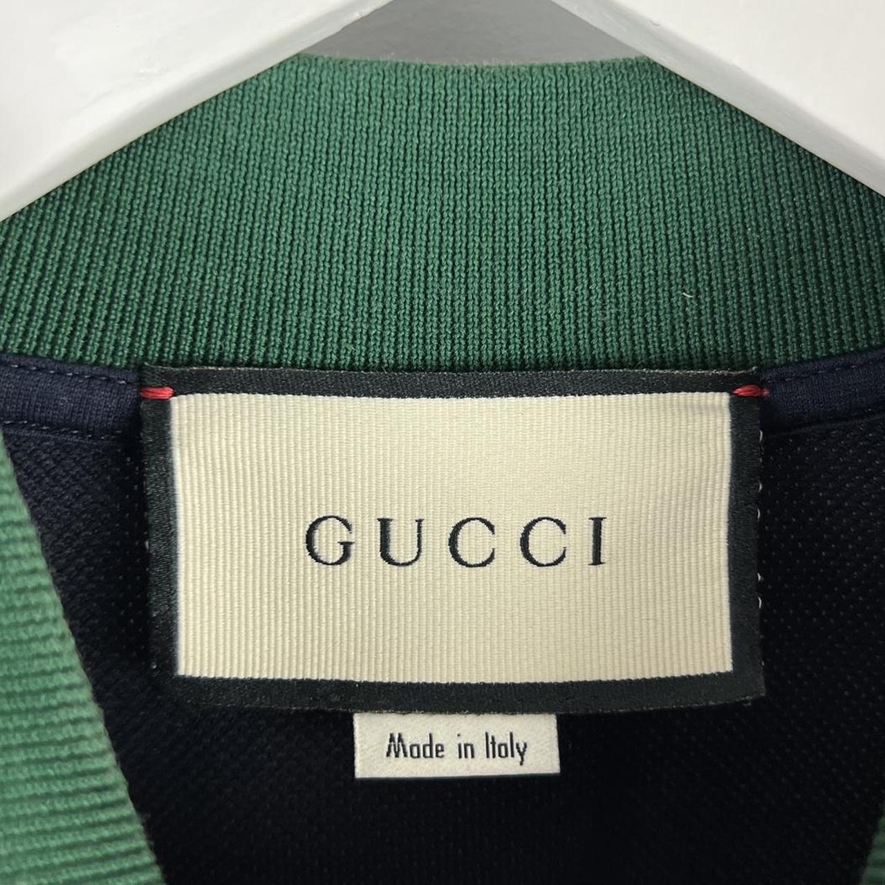 Gucci Web Collar Polo Shirt (L)