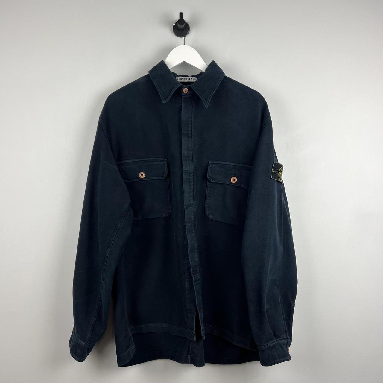 90s Stone Island Moleskin Overshirt (XL)