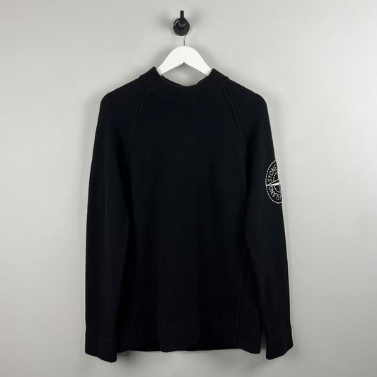 Stone Island Logo Knit Jumper (L)