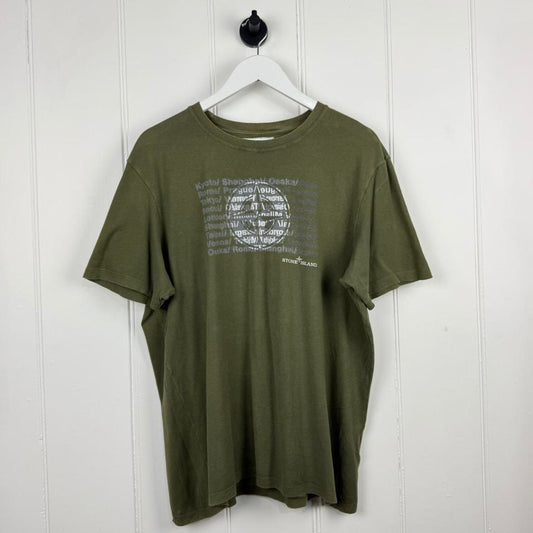 2000’s Stone Island Logo Shirt (L)