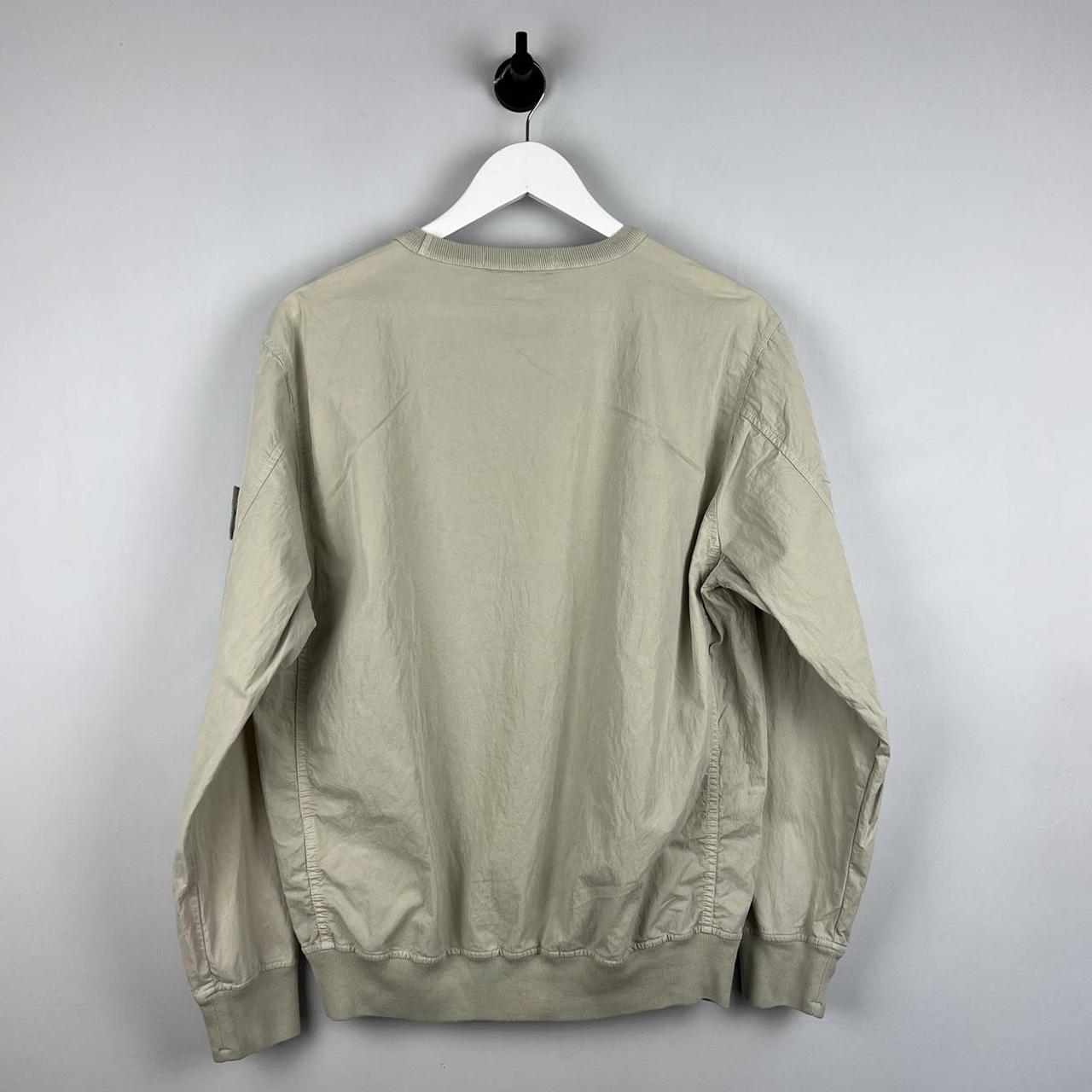 Stone Island Ghost Canvas Sweatshirt (M)