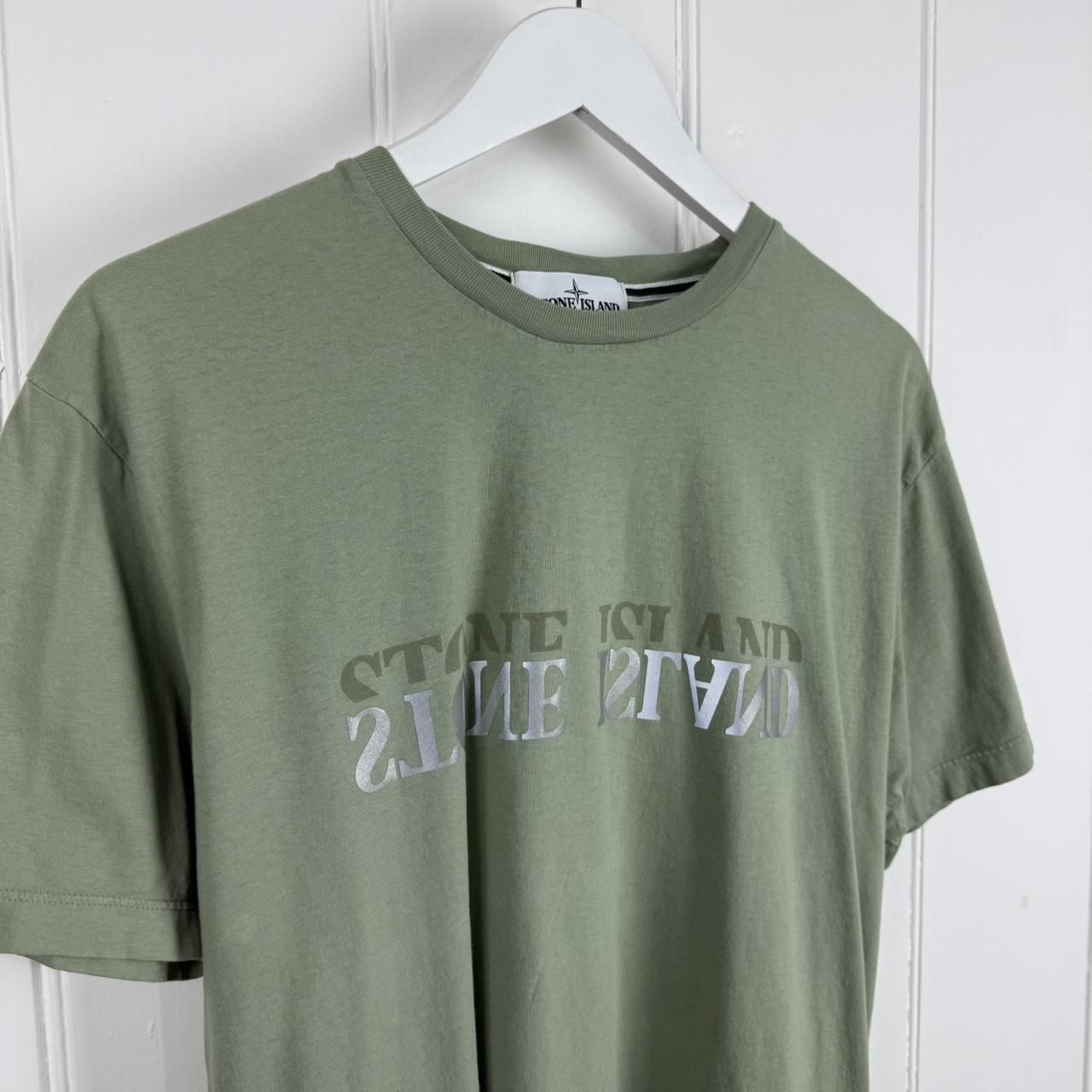 Stone Island Reflective Logo T-shirt (L)