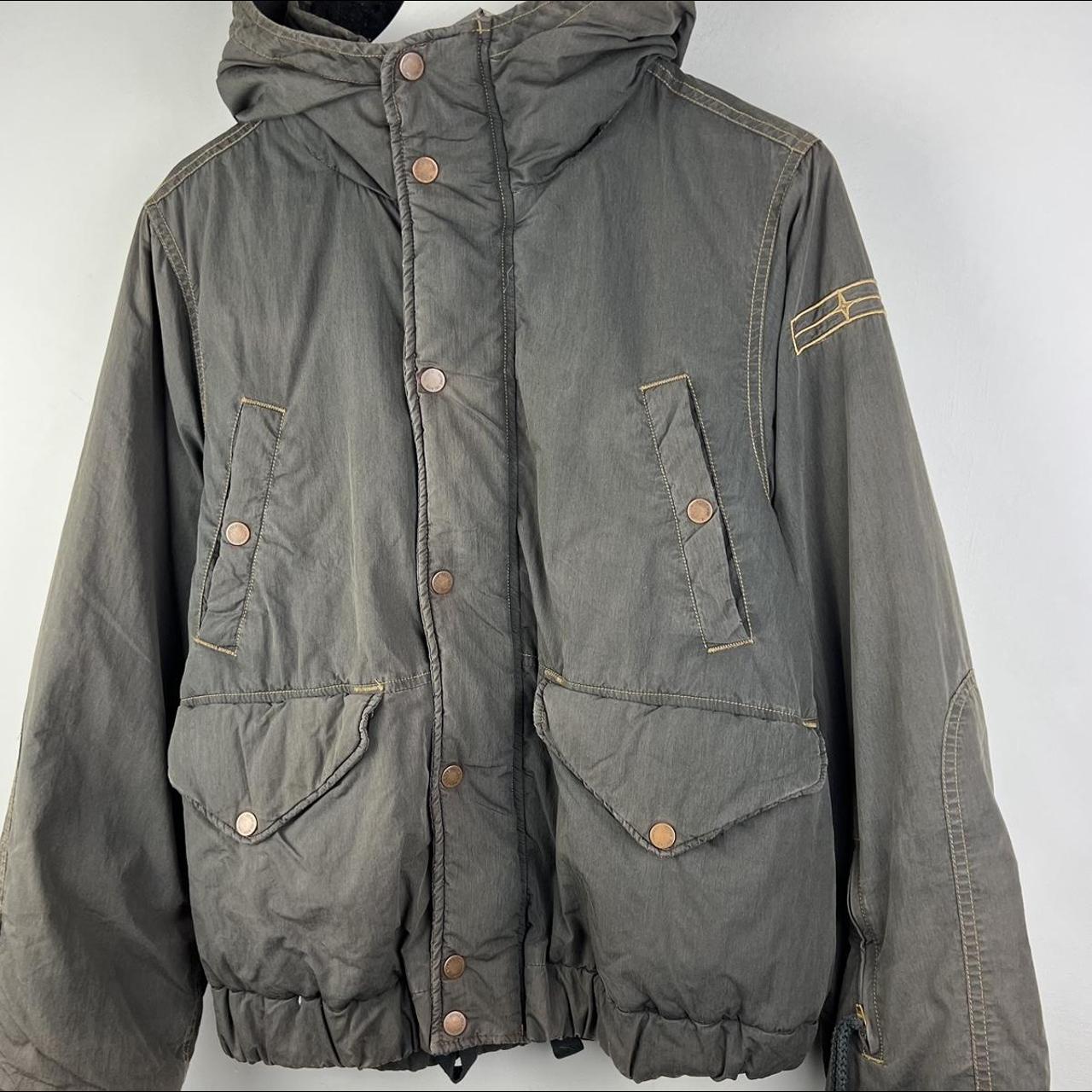 00's Stone Island Denims Puffer Jacket (M)
