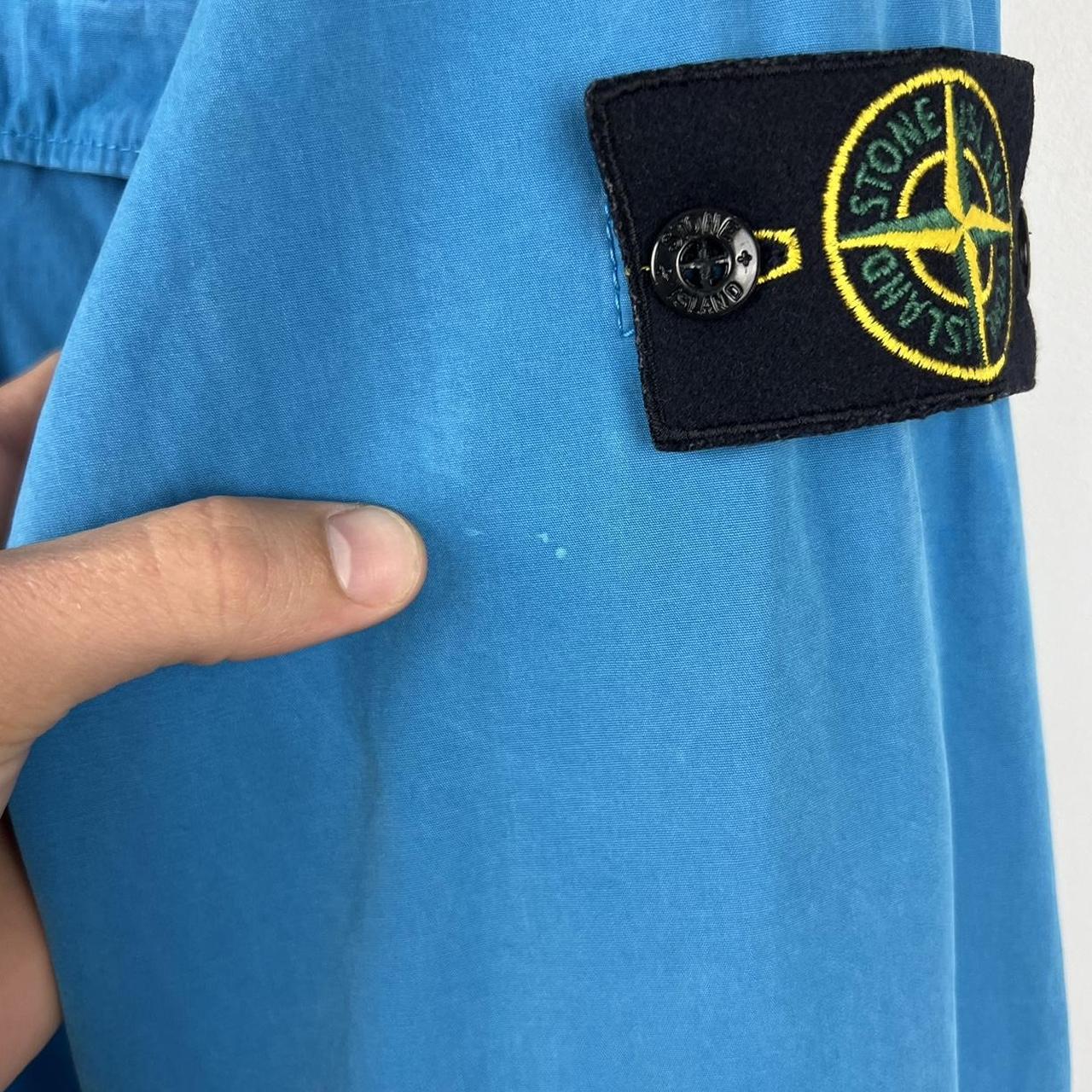 Stone Island Zip Up Over Shirt (M)