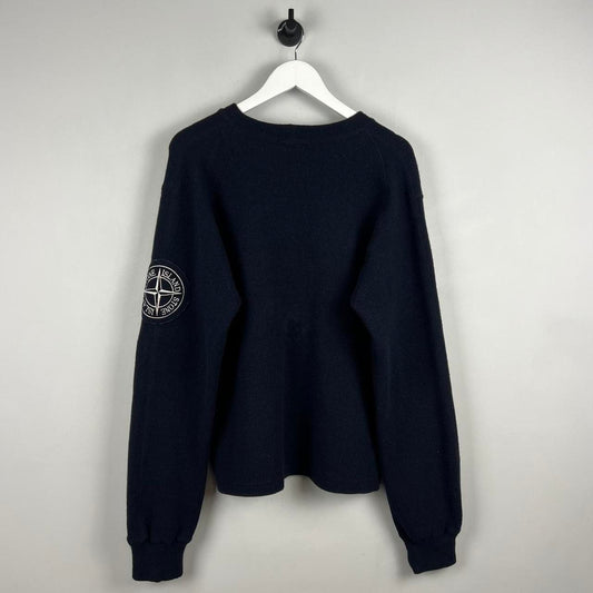 Vintage Stone Island Patch Logo Knit (L)