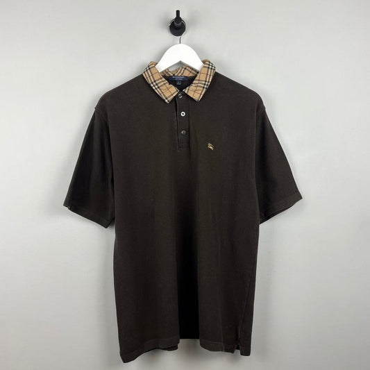 Vintage Burberry Nova Polo Shirt (L)