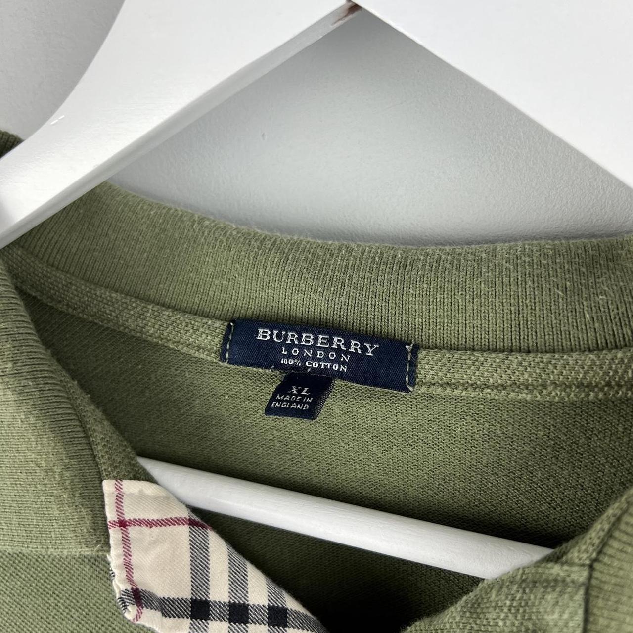 00’s Burberry Logo Polo Shirt (XL)