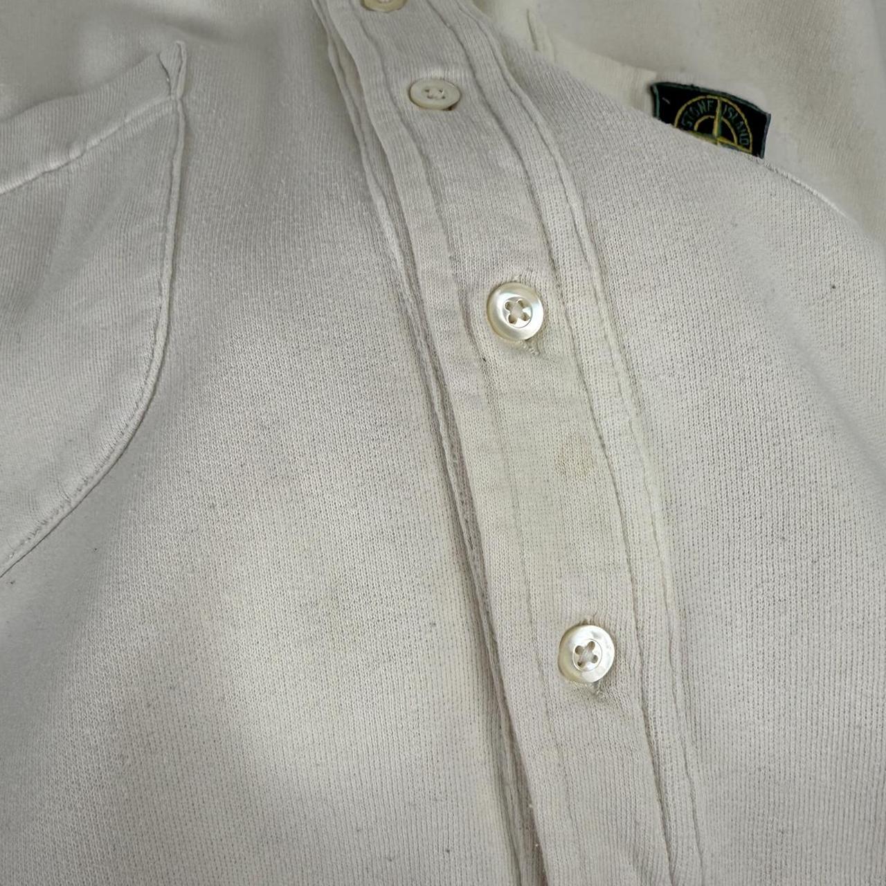 1980’s Stone Island Frontal Badge Shirt (XL)