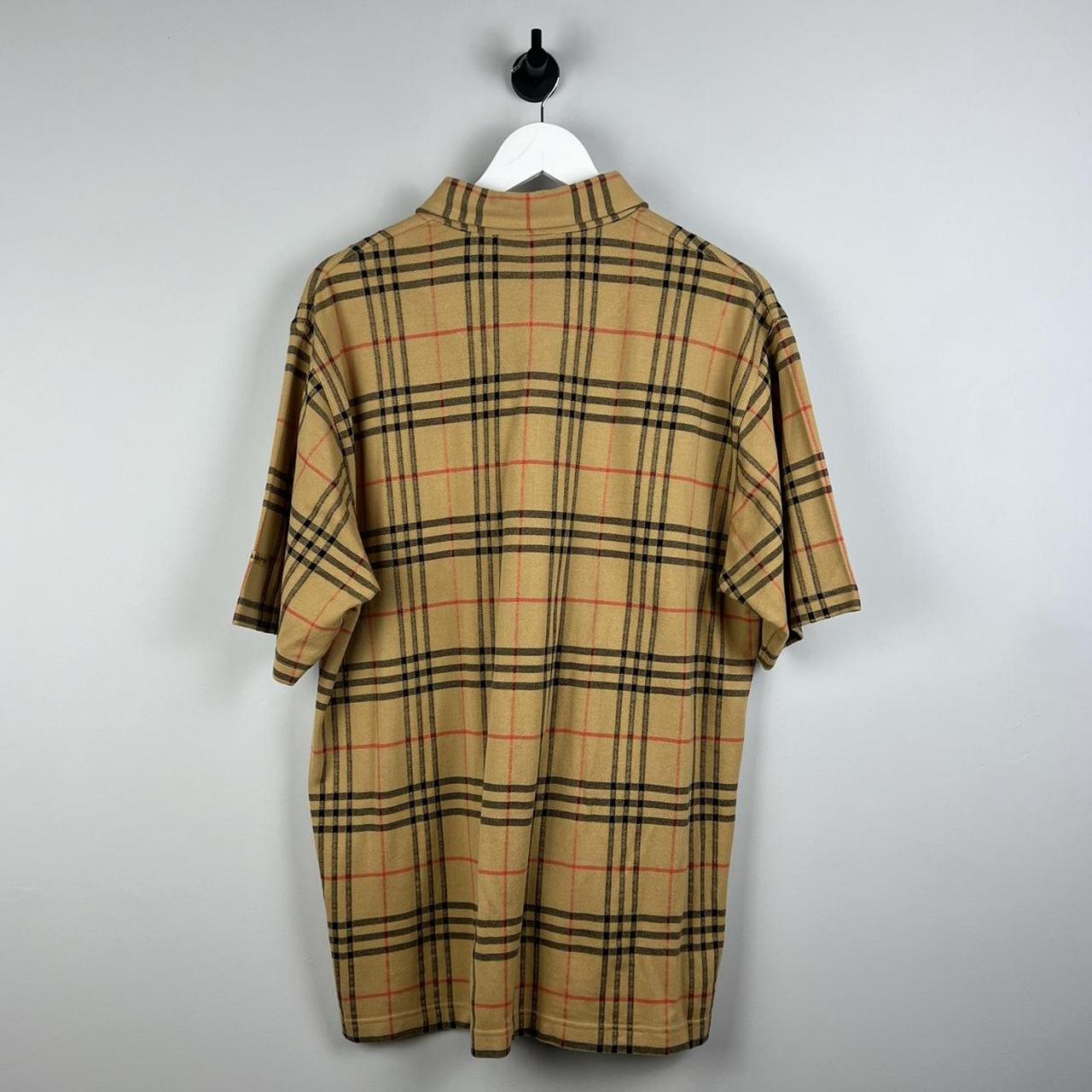 90's Burberry Golf Polo Shirt (L)