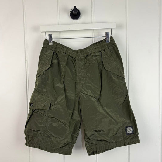 Stone Island Compass Patch Swim Shorts (S)