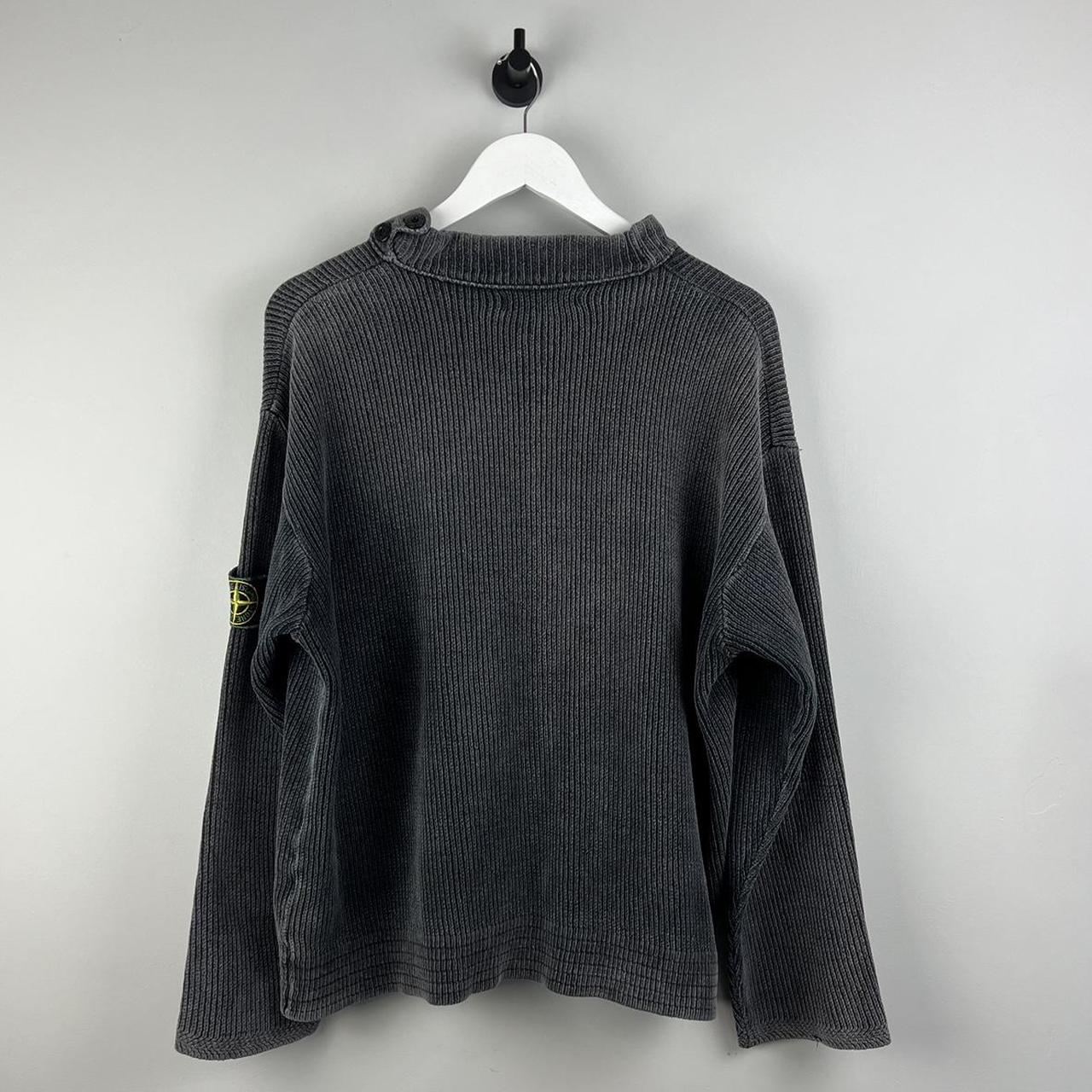 Stone Island AW/99 Green Edge Knit Jumper (M/L)