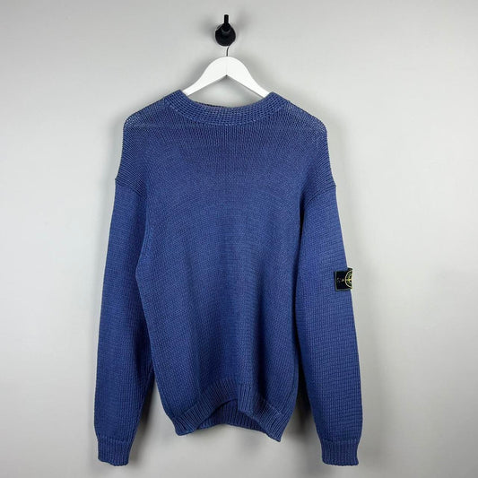 90’s Stone Island 100% cotton Knit Jumper (L/XL)