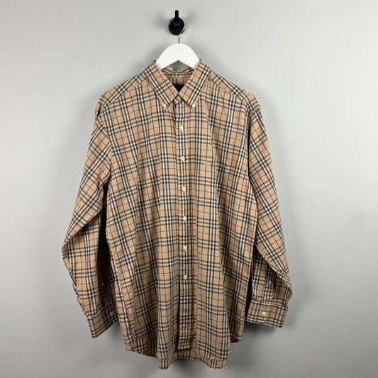 00’s Burberry Nova Check Shirt (XL)