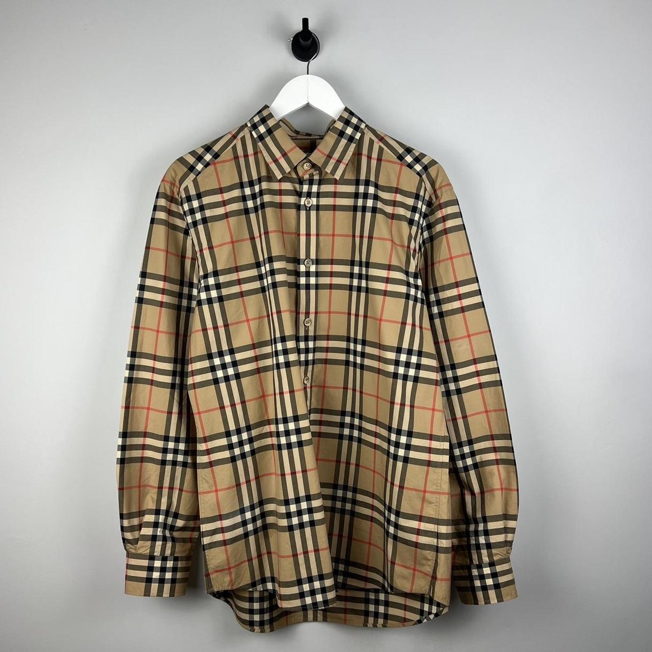 New Season Burberry Nova Check Shirt (L)