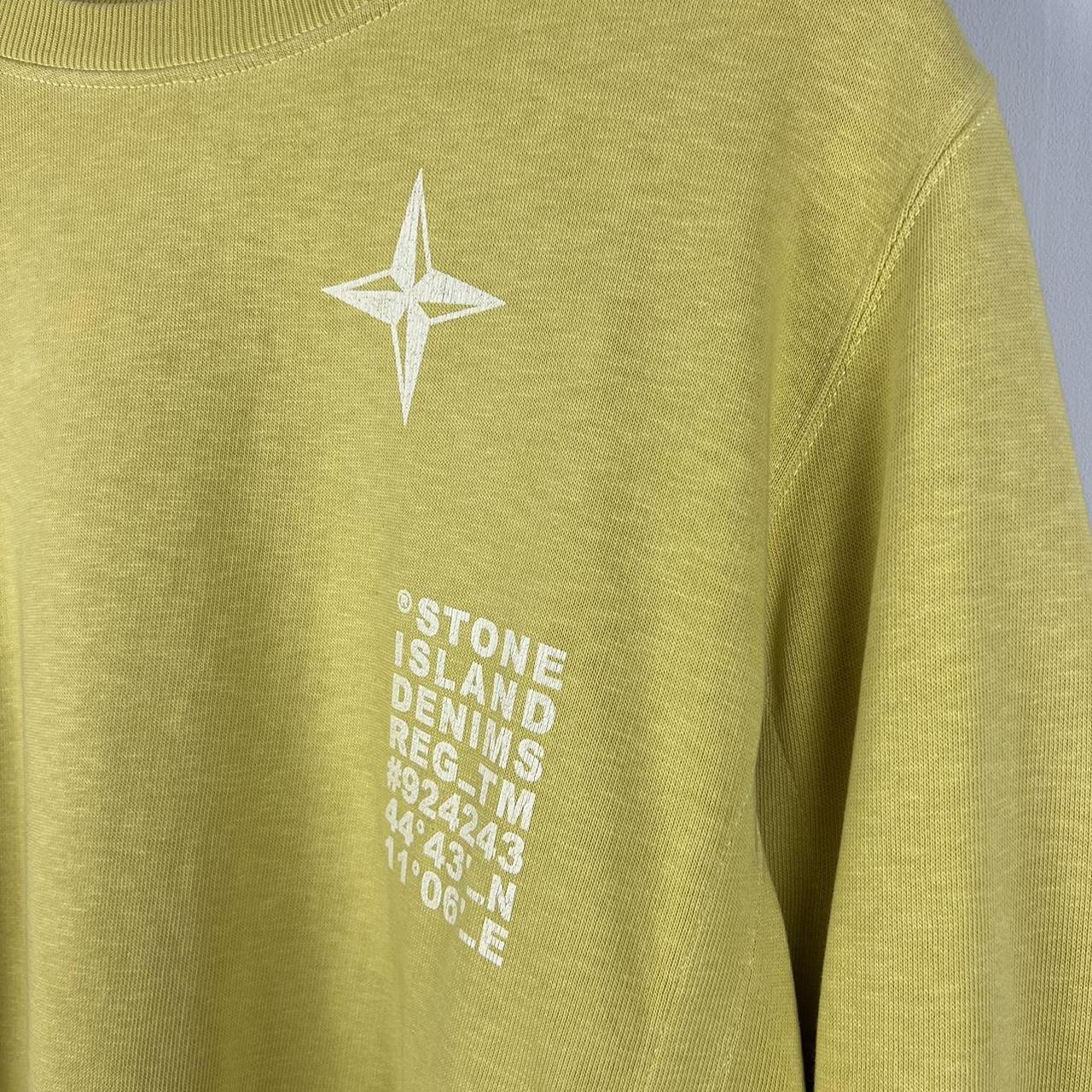 Stone Island Denims Logo Sweatshirt (M)