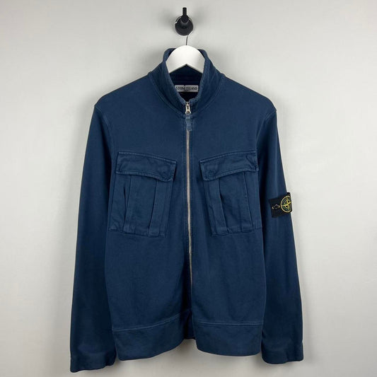 Stone Island Zip Up Jumper (M)