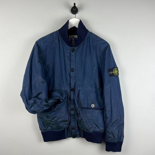Stone Island Nylon Metal Weft Bomber Jacket (M)