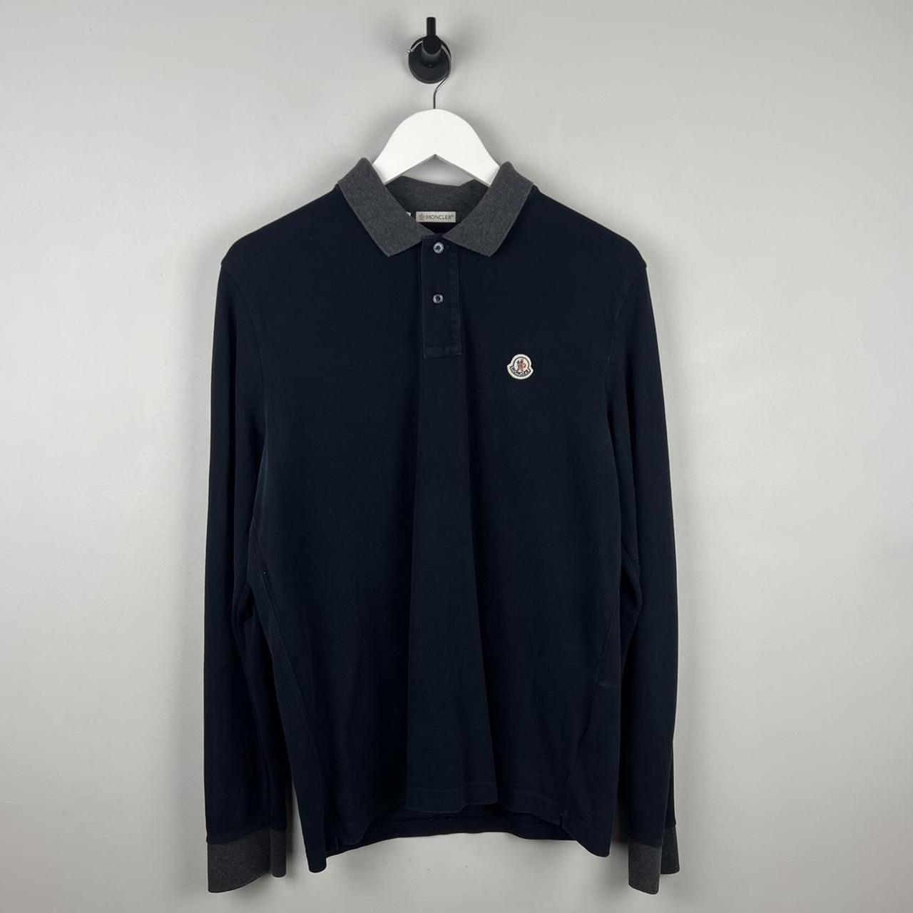 Moncler Longsleeve Polo Shirt (L)