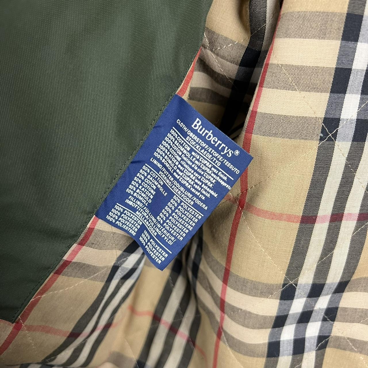 Vintage Burberry Wax Jacket (XL)