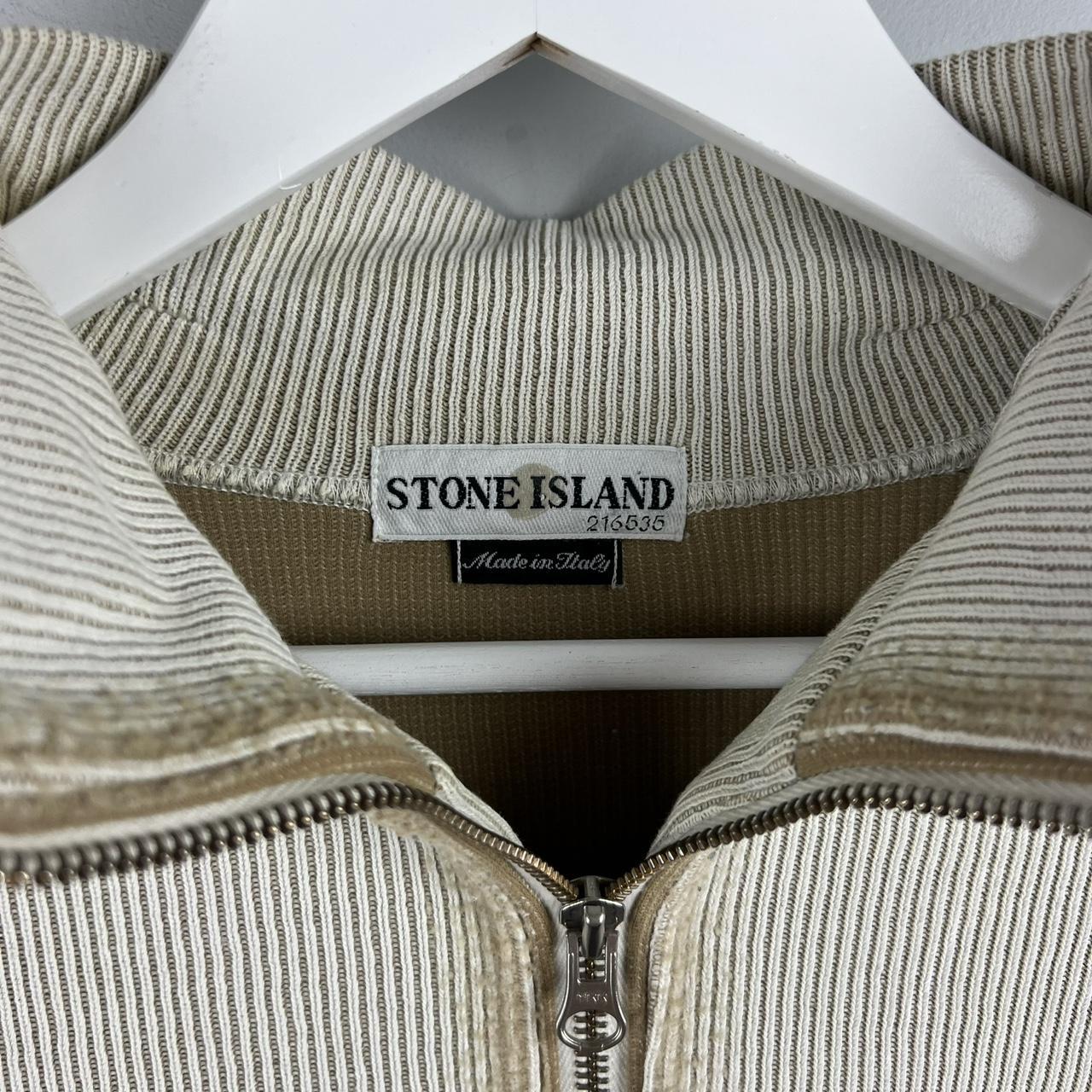 00’s Stone Island Ribbed Quarter Zip (L)